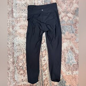 Athleta “Pacesetter Lasercut 7/8 Tight Legging”